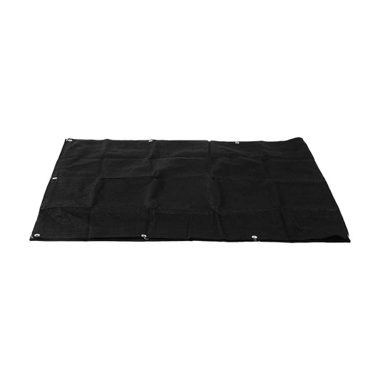 3x0.9m/9.84x2.95ft Black Balcony Privacy Screen Cover Garden Windscreen Mesh Shade Fence Net for Patio V1294-YM0523-3111210511111