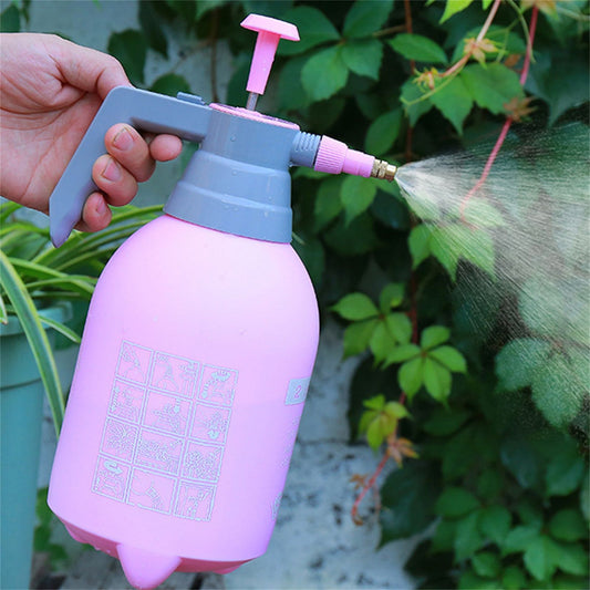 2L Spray Bottle Plastic Watering Pot High Air Pressure Thickened Water Sprayer for GardenPink V1294-YM0523-3111220001011