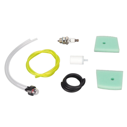 530047721 Air Filter Fuel Filter with Spark Plug Primer Bulb for Husqvarna 123L 322C Chainsaw V1294-YM0523-3111220030611
