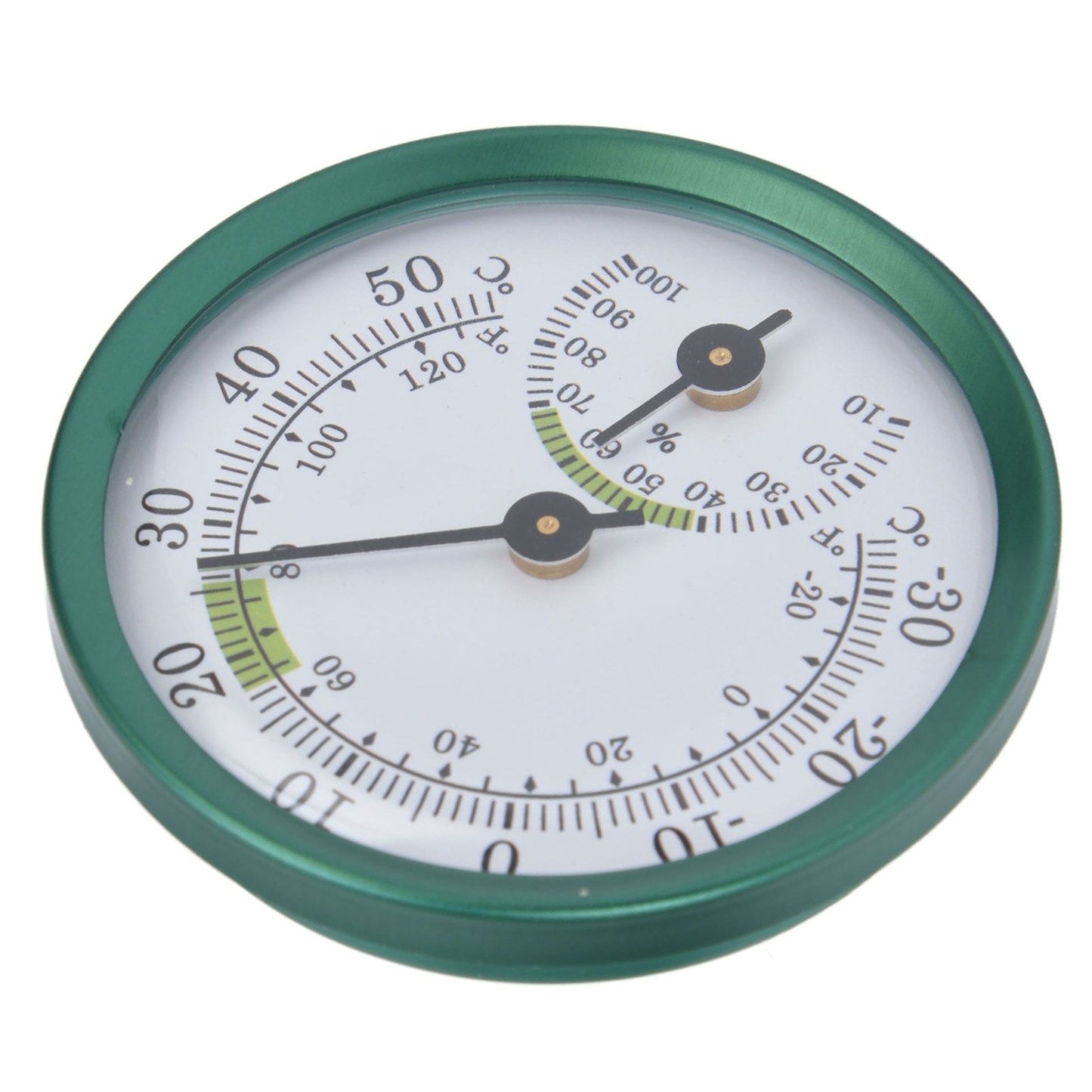 Temperature Humidity Meter Mini Wall Hanging Thin Transparent Dial Large Screen Temperature Humidity Tester V1294-YM0523-3111220034511