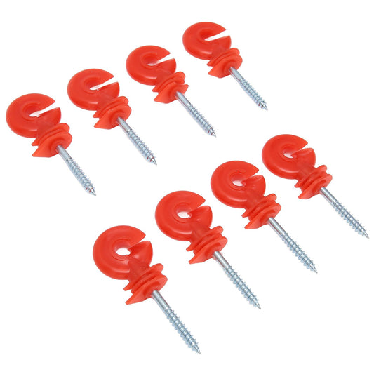 50PCS Fence Insulator Screw In Rainproof Sun Protection Plastic Steel Electric Fence Insulators for V1294-YM0523-3111220051211