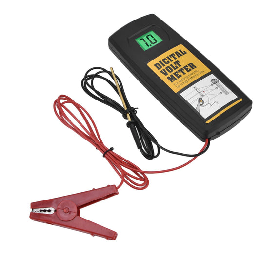 Electric Fence Voltage Meter 9.9KV LCD Digital Display Voltage Tester with Backlight 200-9900V V1294-YM0523-3111220061611