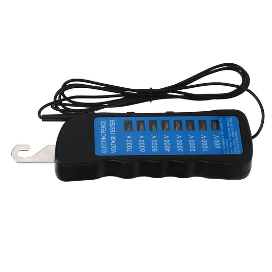 Electric Fence Tester Multi Light Voltage Detection Portable for Farm Supply Fencing ABS 7000V V1294-YM0523-3111220063011