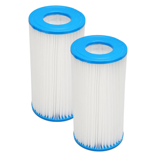 2Pcs Pool Filter Cartridge Filter Element Replacement for Hot Tubs Spas Children's Swimming Pools V1294-YM0523-3111220072211