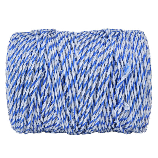 3mm 200 Meters Electric Fence Polywire Portable Electric Fence Rope Conductive Rope for Livestock Breeding V1294-YM0523-3111220073011