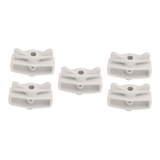 50Pcs Electric Fence Wire Tightener Portable Garden Electronic Fence Alloy Wire Tensioner Gray V1294-YM0523-3111220078711