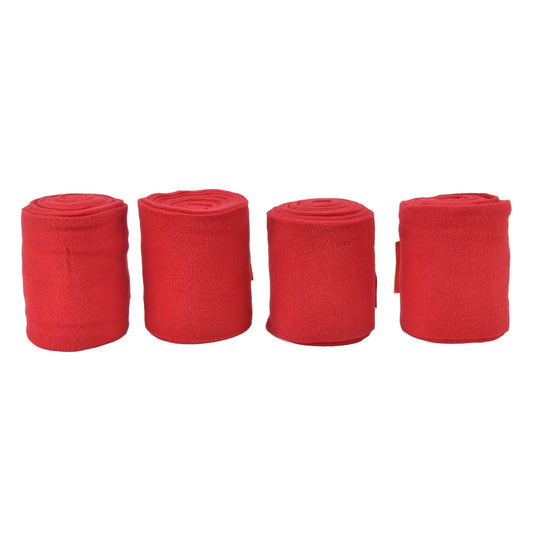 4Pcs Horse Leg Warp Self Adhesive Breathable Wear Resistant Animal Leg Bandage for Cows Horses Red V1294-YM0523-3111220079312