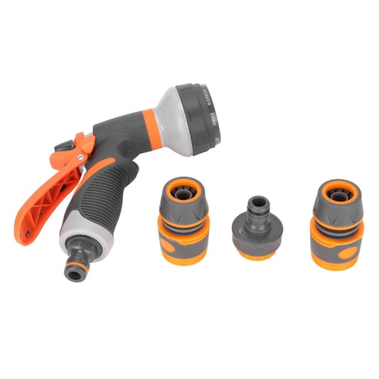 Garden Hose Nozzle Adjustable Ergonomic Tool Free Water Hose Nozzle Sprayer for Outdoor Car Washing Garden V1294-YM0523-3111220080911