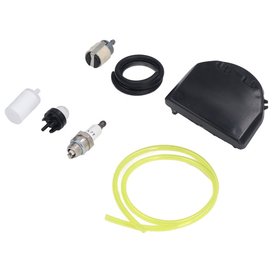 537255701 Air Filter Fuel Line Filter Replacement Kit for Husqvarna 455E 455 Gas Chainsaw V1294-YM0523-3111220131011