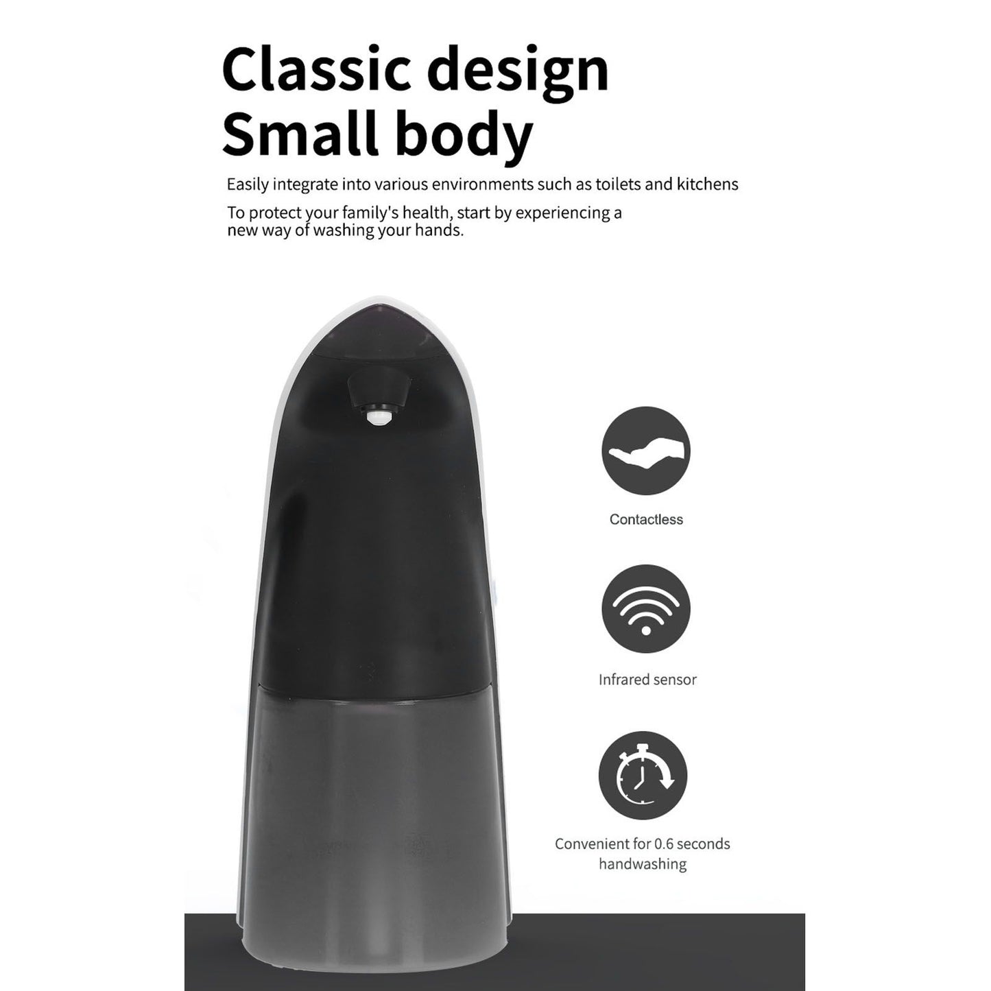 Intelligent Induction Foam Hand Sanitizer Machine Automatic Hand Washing Soap Dispenser Household Hand V1294-YM0523-3112210100411