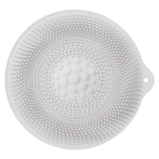 Natural Rubber Foot Bath Mat Innovative Anti Slip Shower Mat for Bathroom Foot Massager KitchenLight Gray V1294-YM0523-3112210103011