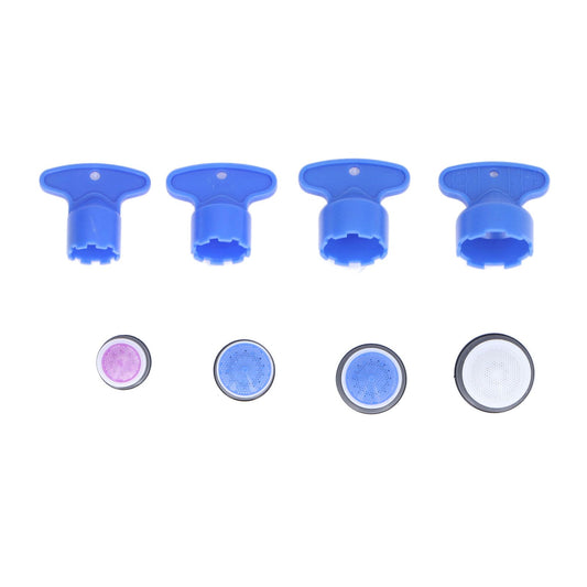 8pcs Faucet Aerator Plastic Insert Water Tap Aerators with Wrenches for Bathroom Kitchen V1294-YM0523-3112220031111