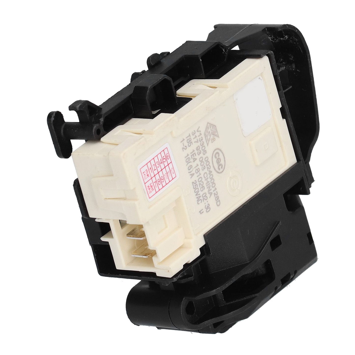 Electric Door Lock Assembly 00128D 250V Fit for Sanyo DGF6031W DGF60311BCG Drum Washing Machine V1294-YM0523-3113210260511