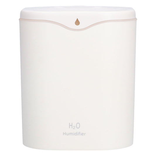 Double Spray Air Humidifier 2L Mini Silent Aroma Diffuser USB Powered for Home Bedroom Office White V1294-YM0523-3113210262111