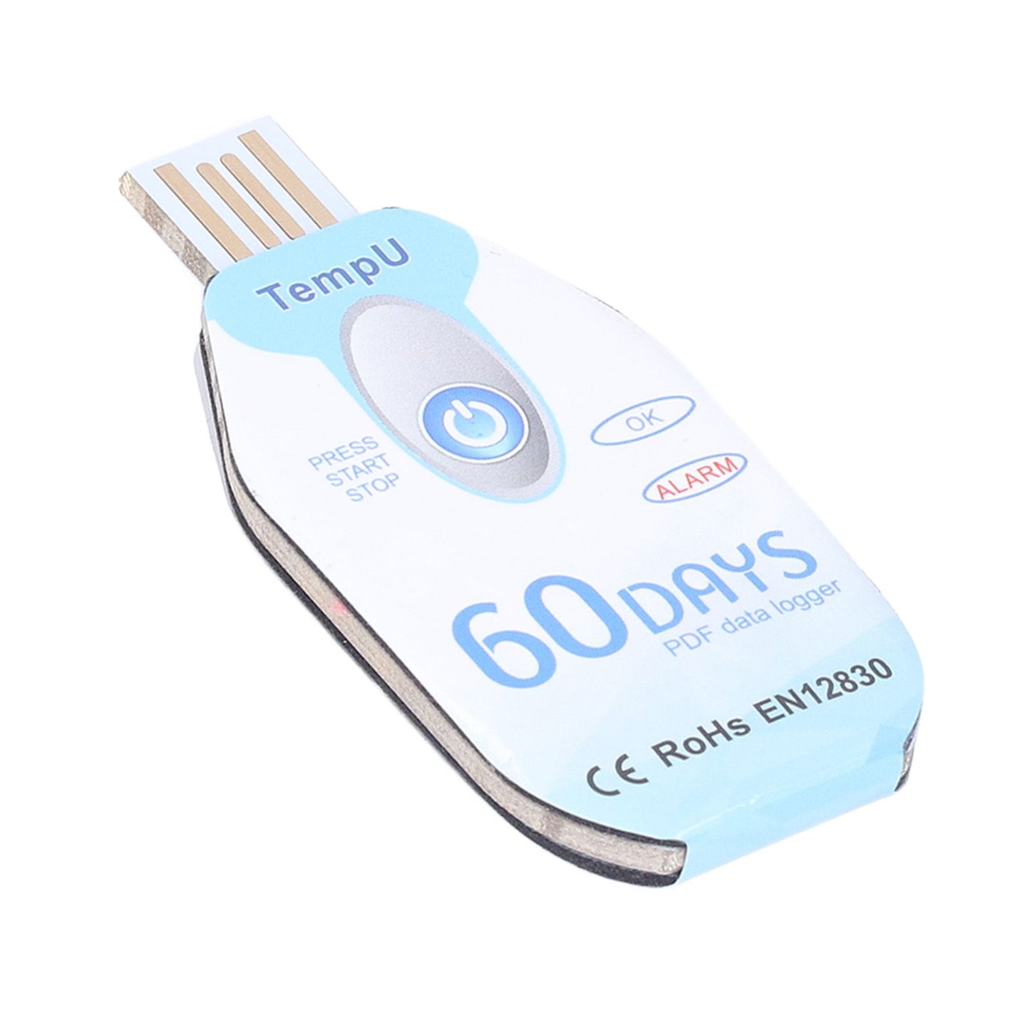 Food Temperature Recorder Portable Temperature Data Logger PDF Report USB Powered Data Logger V1294-YM0523-3113210278411