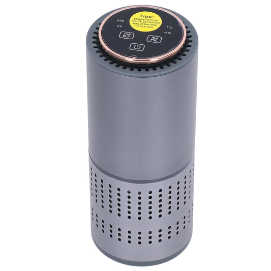 Car Air Purifier Home Car USB Power Supply Odor Removal Purple Light Negative Ion Air Purifier Freshener V1294-YM0523-3113210325211
