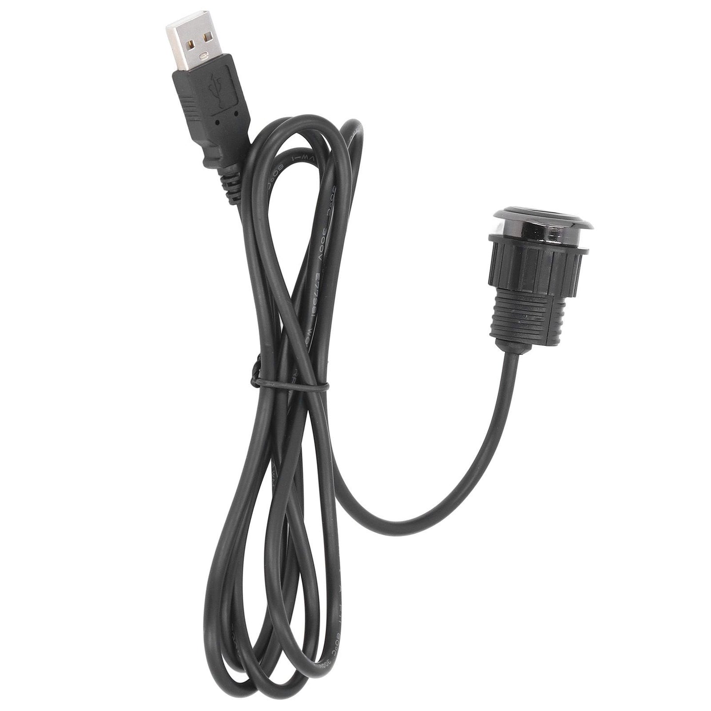 Recessed USB Charging Grommet Good Protection Fast Charge Embedded Installation 5V Desk USB Power Grommet for V1294-YM0523-3113220031911