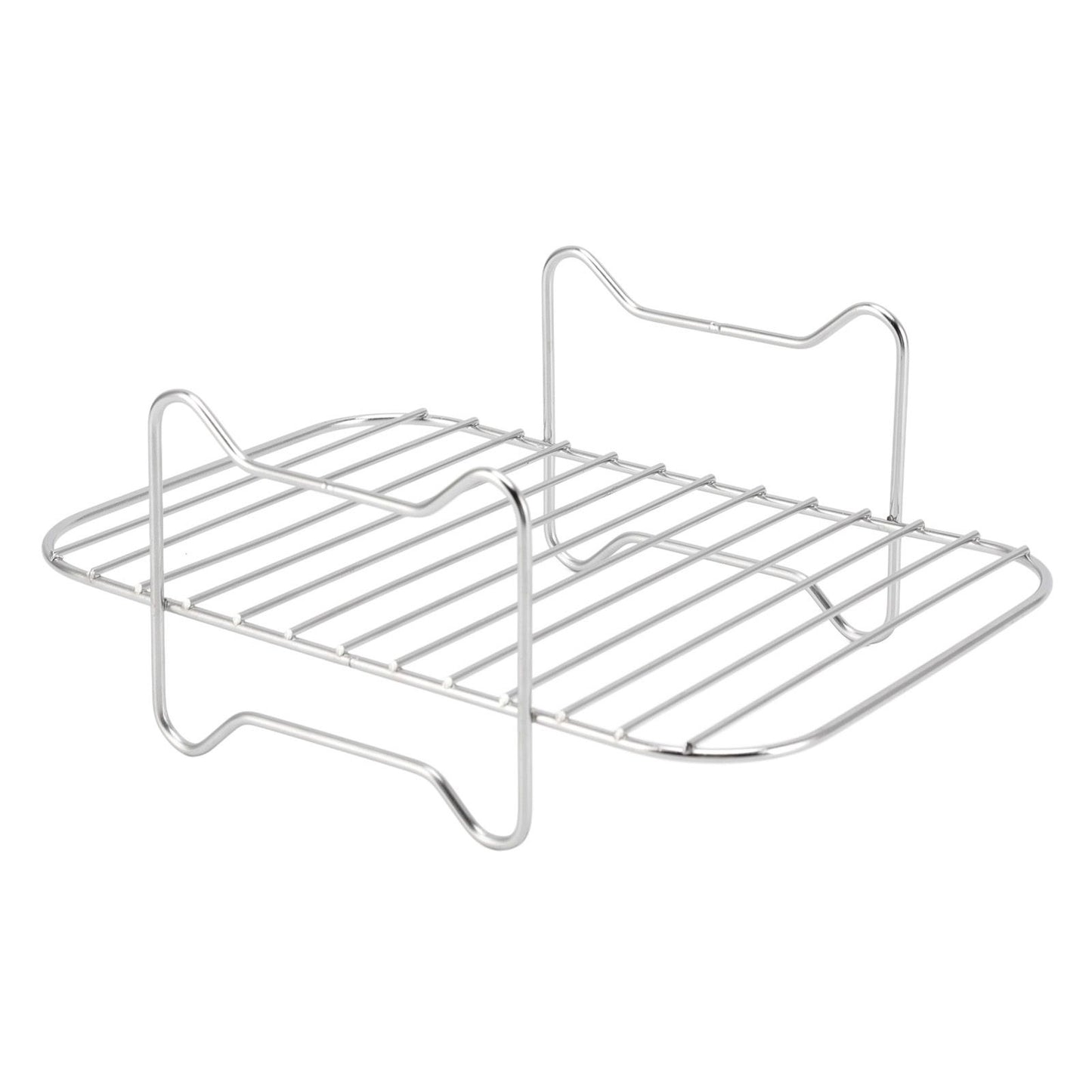 Fryer Stainless Steel Rack Fryer Accessories Multi Purpose Grilling Holder Outdoor BBQ Tools V1294-YM0523-3113220056311