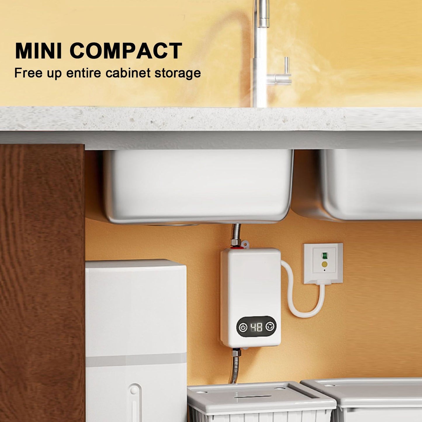 Instant Electric Water Heater with Memory Function Frequency Conversion Constant Temperature Water Heating V1294-YM0523-3113220074211