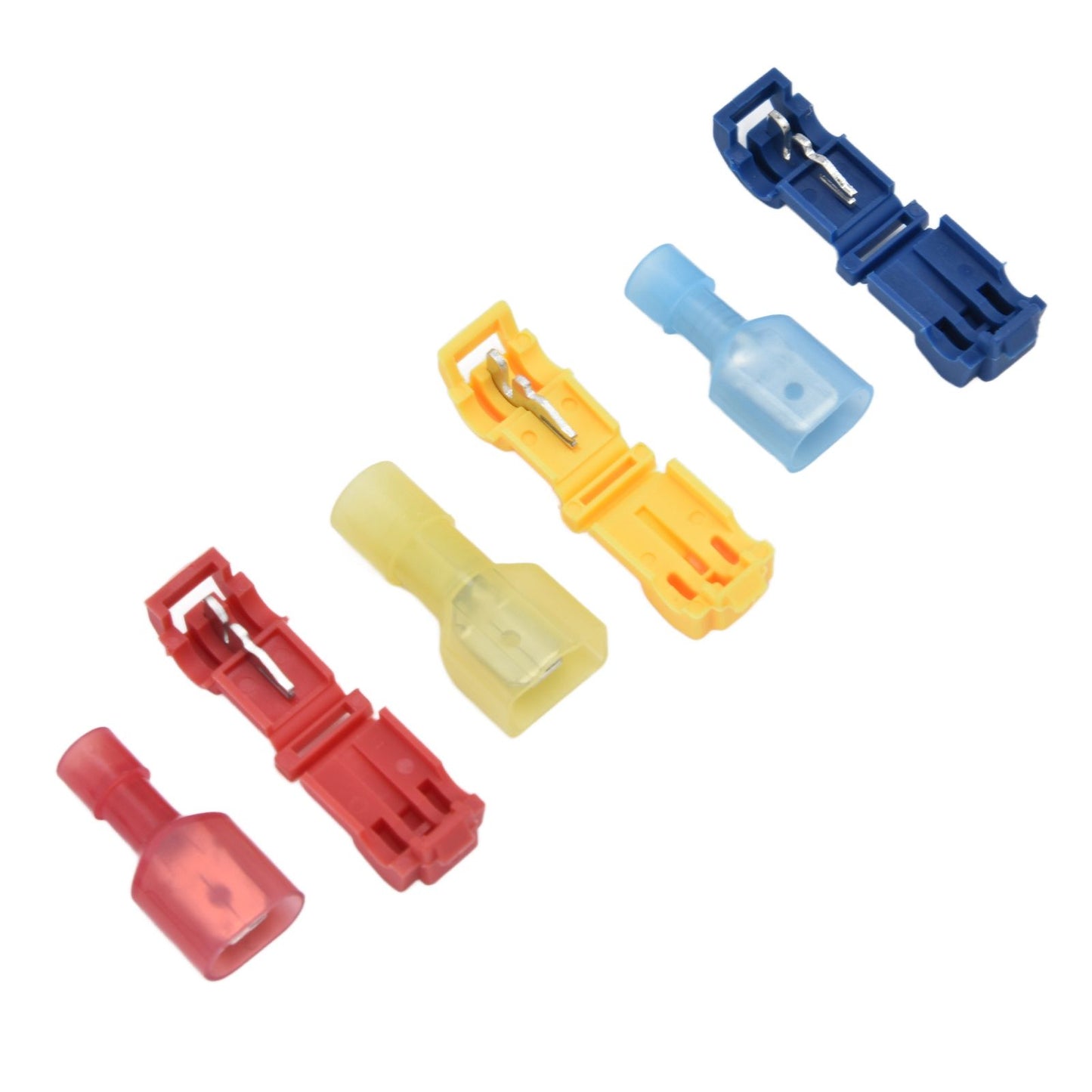 Disconnect Connector Kit T Shape Electrical Insulated Terminals for Home Decoration Circuit Repair V1294-YM0523-3114210104211