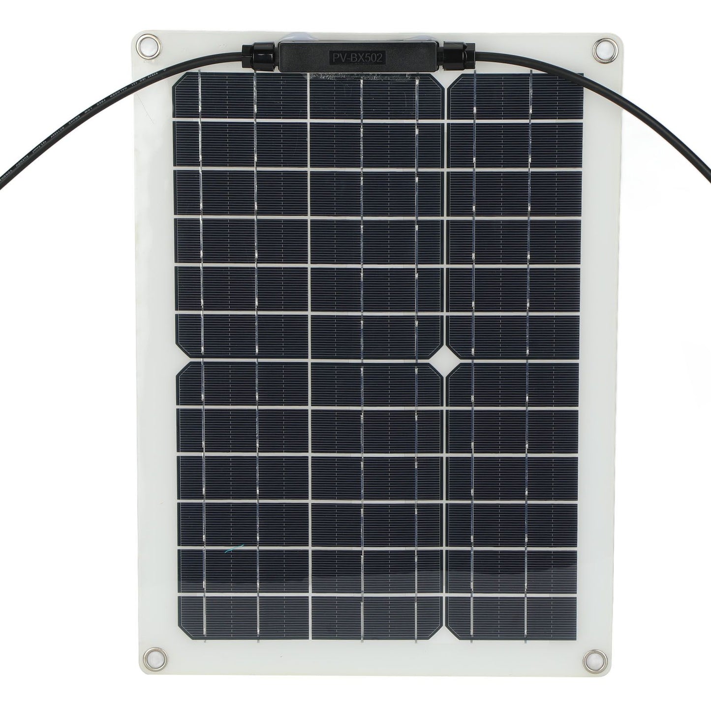 15W Solar Panel Portable Waterproof Monocrystalline Solar Charging Board for Outdoor Car Motor YachtSolar V1294-YM0523-3114210138011