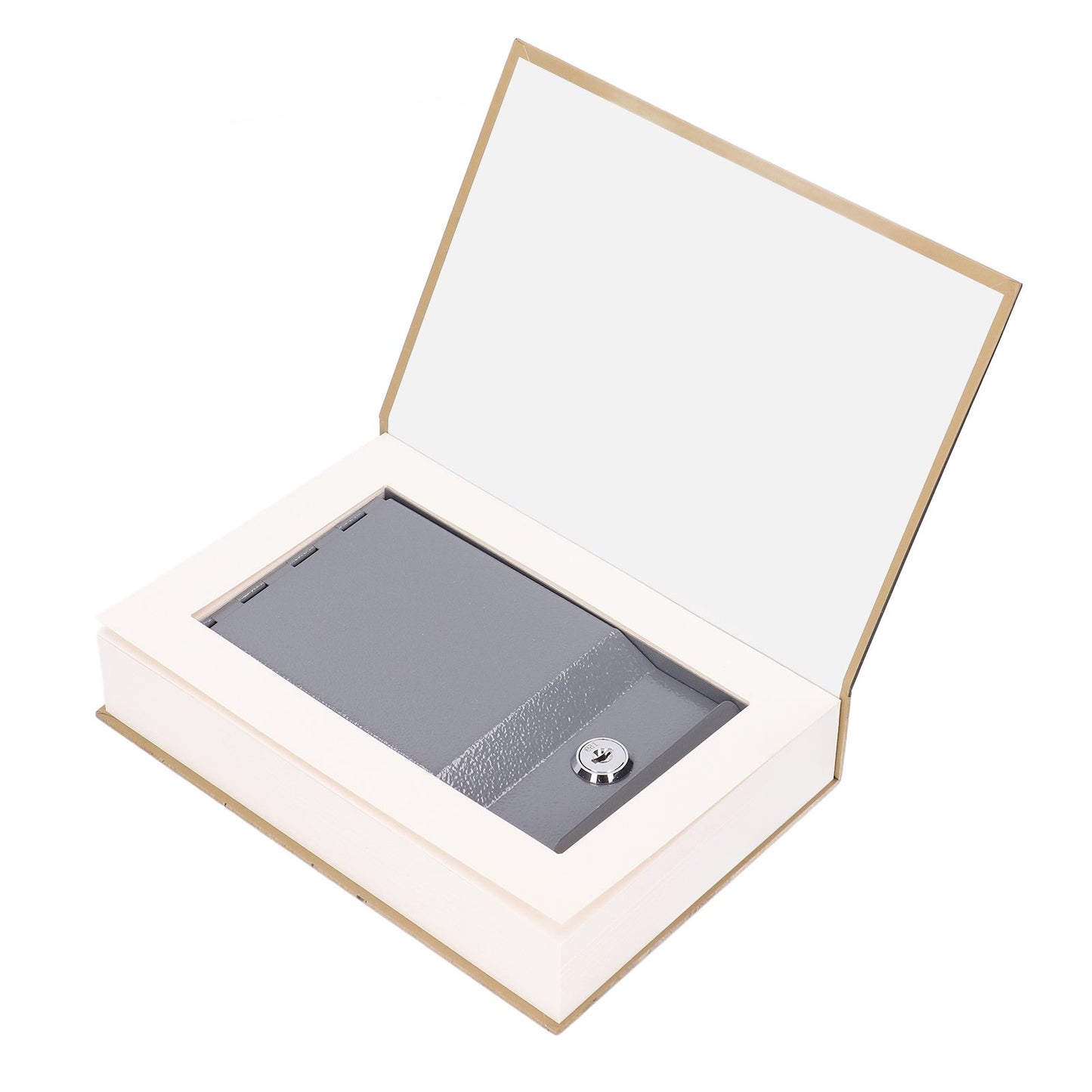 Diversion Book Safe Simulation Sturdy Book Safe Storage Box with Key for Home Travel V1294-YM0523-3114220004211