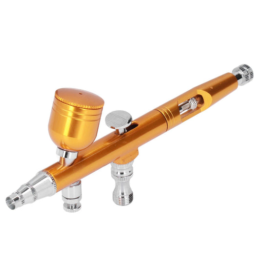 Airbrush Portable Small G1/8 DIY Paint Spray Gun Brass Airbrush For Makeup Nail Art Tattoo Costume CraftsGold V1294-YM0523-3114220005812
