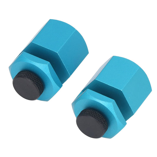 Aluminium Alloy Framing Square Attachment Jig Easy Grip Stair Gauge for Layout Blue V1294-YM0523-3114220029811