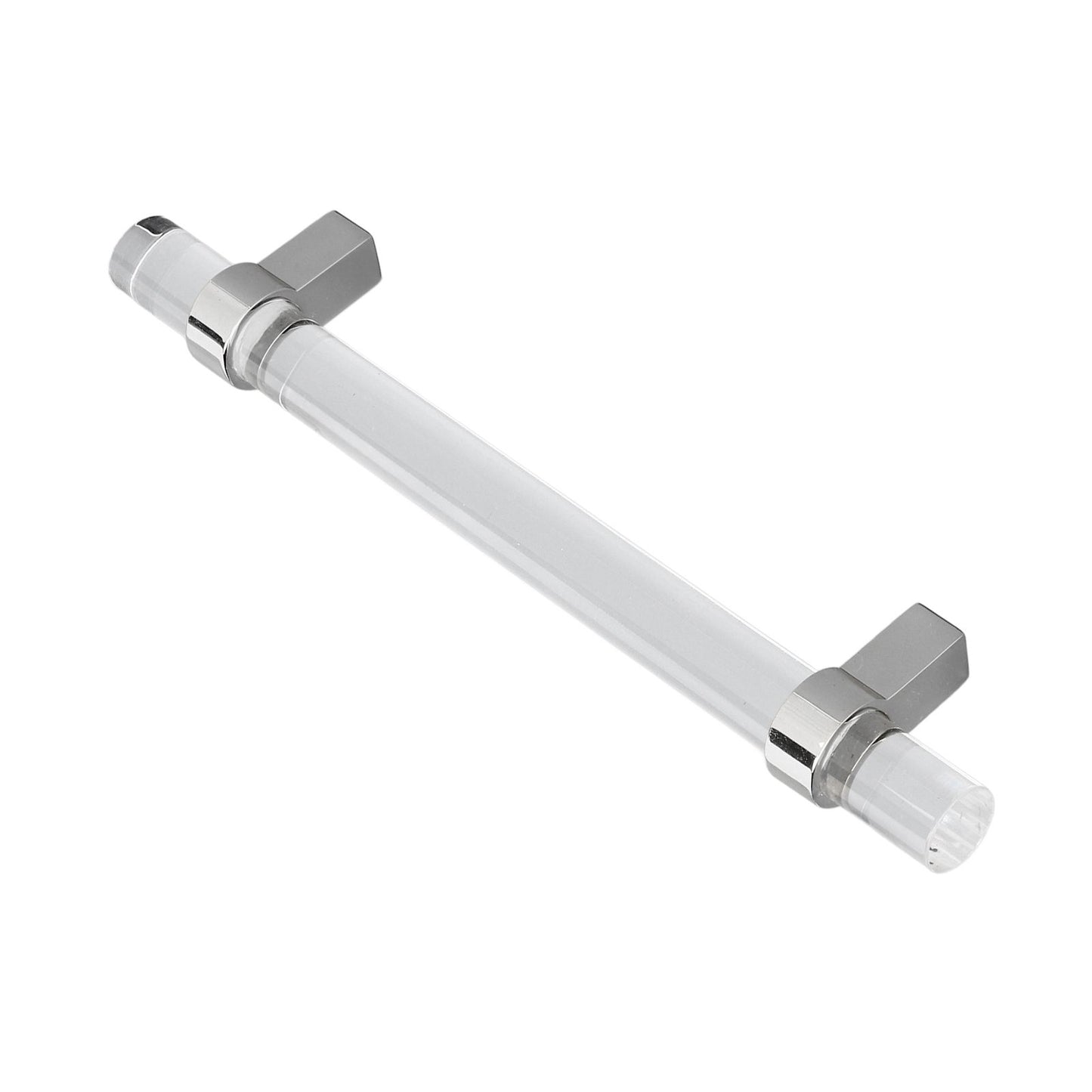 Crystal Acrylic Handle Modern Transparent Drawer Pull Handle for Closets Bookcases Shoe Cabinet Hole V1294-YM0523-3114220031913