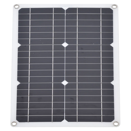 Dual USB Port Solar Panel Versatile Portable Solar Panel Charger Photovoltaic Charging with 10A Controller V1294-YM0523-3114220034111
