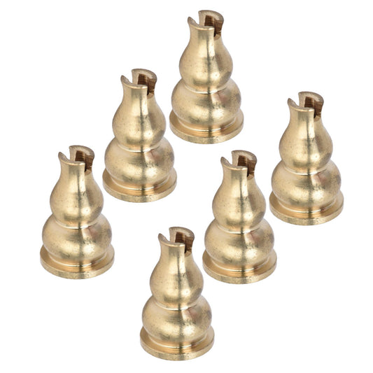 10pcs Incense Burner Gourd Shaped Brass Incense Holder for Home Office Teahouse Living Room Yoga V1294-YM0523-3115210215511