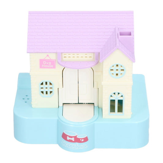 Doghouse Money Saving Box Automatic Coin Swallowing with Light Music Effects Toy Gift for KidsBlue Fortune Dog V1294-YM0523-3115210227012
