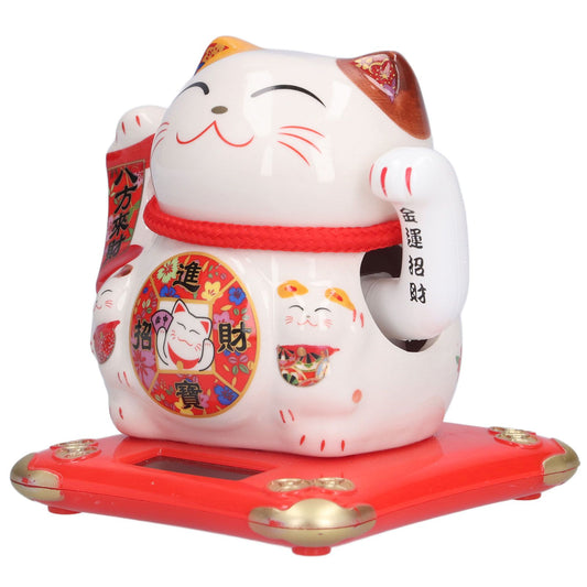 Ceramic Wealth Welcoming Cat Ornament Desktop Fortune Cat Craft for Home Shop Store Business GiftType 1 V1294-YM0523-3115210229911