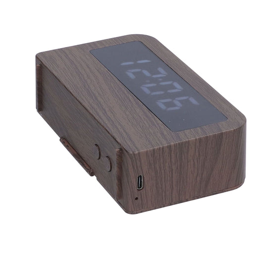 Wooden Clock Multifunctional Digital Backlight Environmental Friendly Compact Design Night LightWood Grain V1294-YM0523-3115210230812