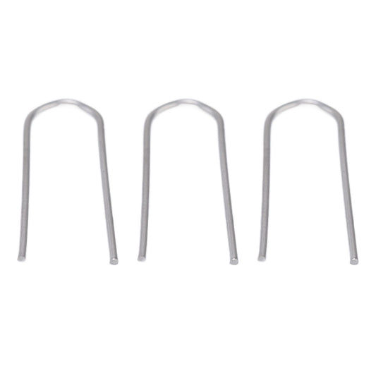 200 Pcs Wire Jump Rings Nickel Chromium Alloy U Shaped Ring Hook for Pendants Ceramic Jewelry Glass Melting V1294-YM0523-3115210295111