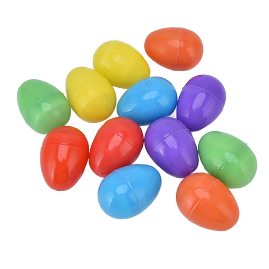 12pcs Easter Eggs Light Up Glowing Decorative DIY Plastic Built in Battery Warm LED Easter Eggs for Holiday V1294-YM0523-3115220020911