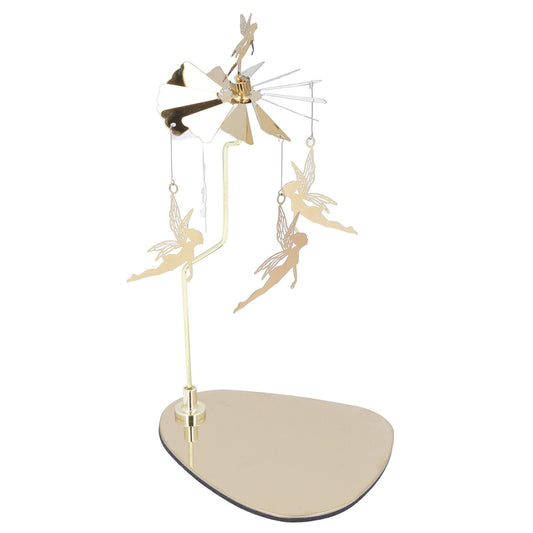 Candle Holder Round Triangle Tray Romantic European Style Stainless Steel Rotating Aromatherapy Wind Chime V1294-YM0523-3115220022616