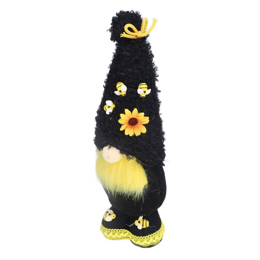 Faceless Doll Delicate Cute Mascot Plush Gnome with Yellow Sunflower Flower Gnome Doll for Easter Wedding V1294-YM0523-3115220033311
