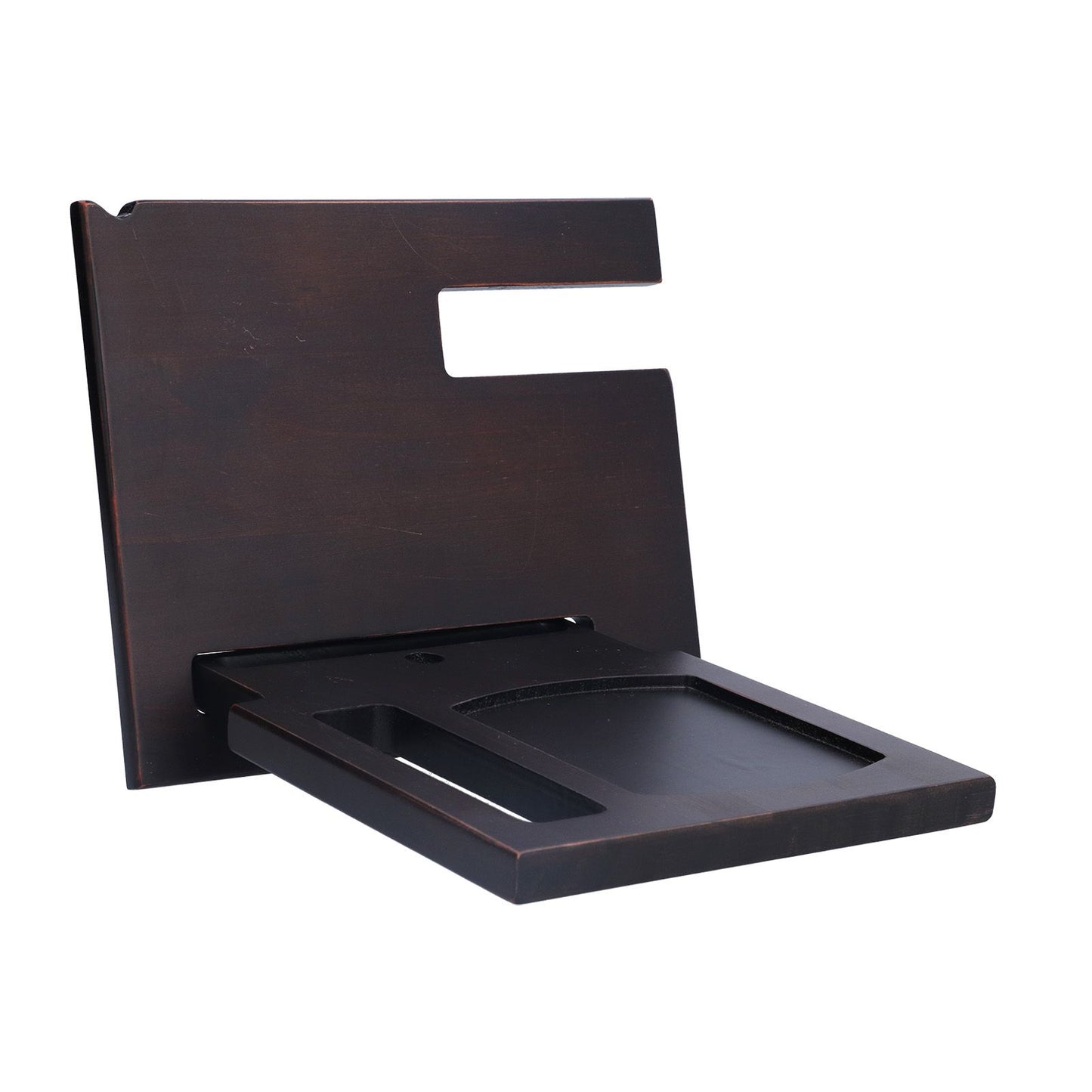 Wooden Mobile Phone Base Multifunctional Keychain Holder Storage Rack for Home Office V1294-YM0523-3116210069511