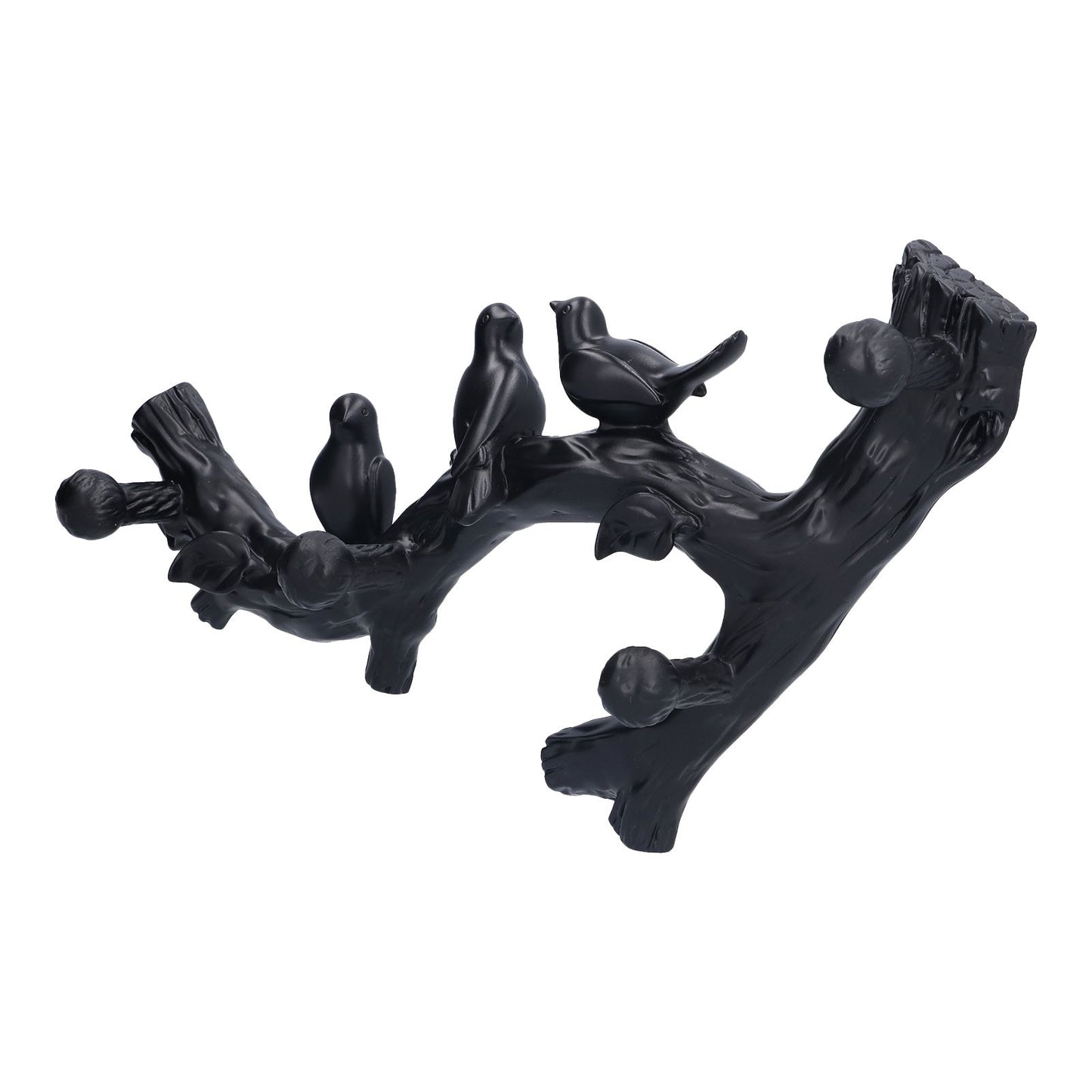 Decorative Hook Black Bird Branch Shape Three Dimensional Wall Mounted Home Decoration AccessoriesMedium V1294-YM0523-3117210199712