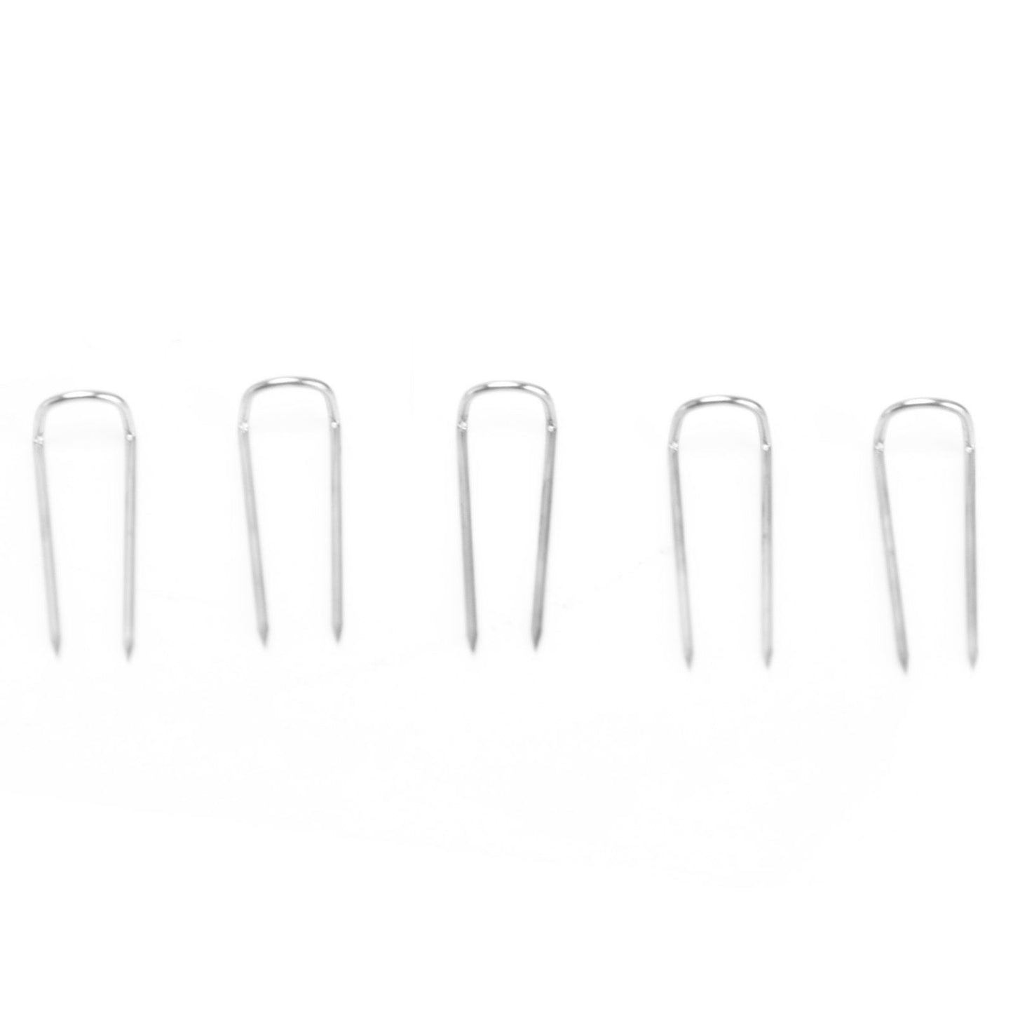 200Pcs Fork Pins U Shaped Stainless Steel Sturdy Durable Wide Application Sewing U Pins17mm 200Pcs/Box V1294-YM0523-3117220003011