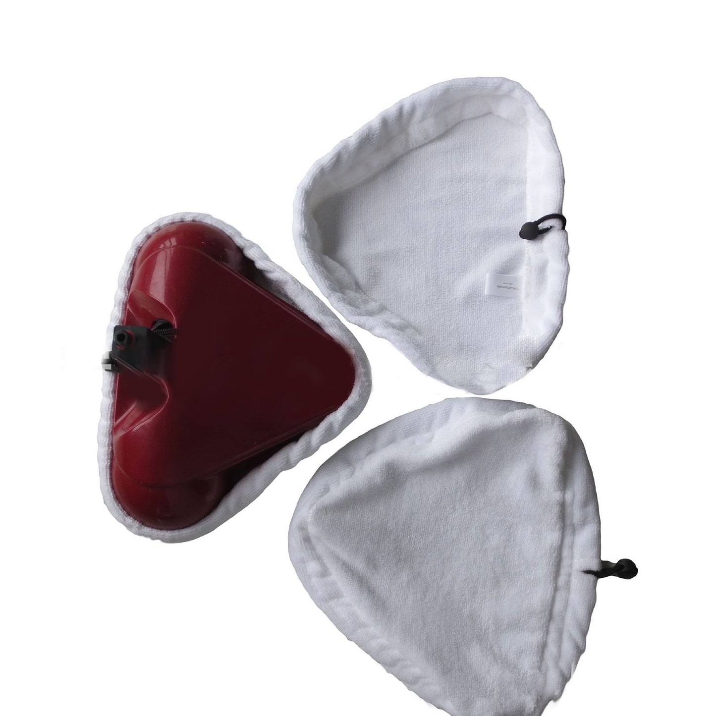 Steam Mop Replacement Pads Reusable Washable Microfiber Triangular Mop Pad for Carpet Hardwood V1294-YM0523-3117220018611