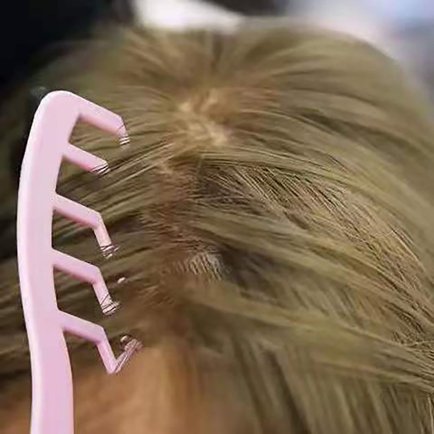 Z Shape Hair Comb Plastic Portable Detangling Combs Hair Styling Tool for Beauty SalonPink V1294-YM0523-3117220024513