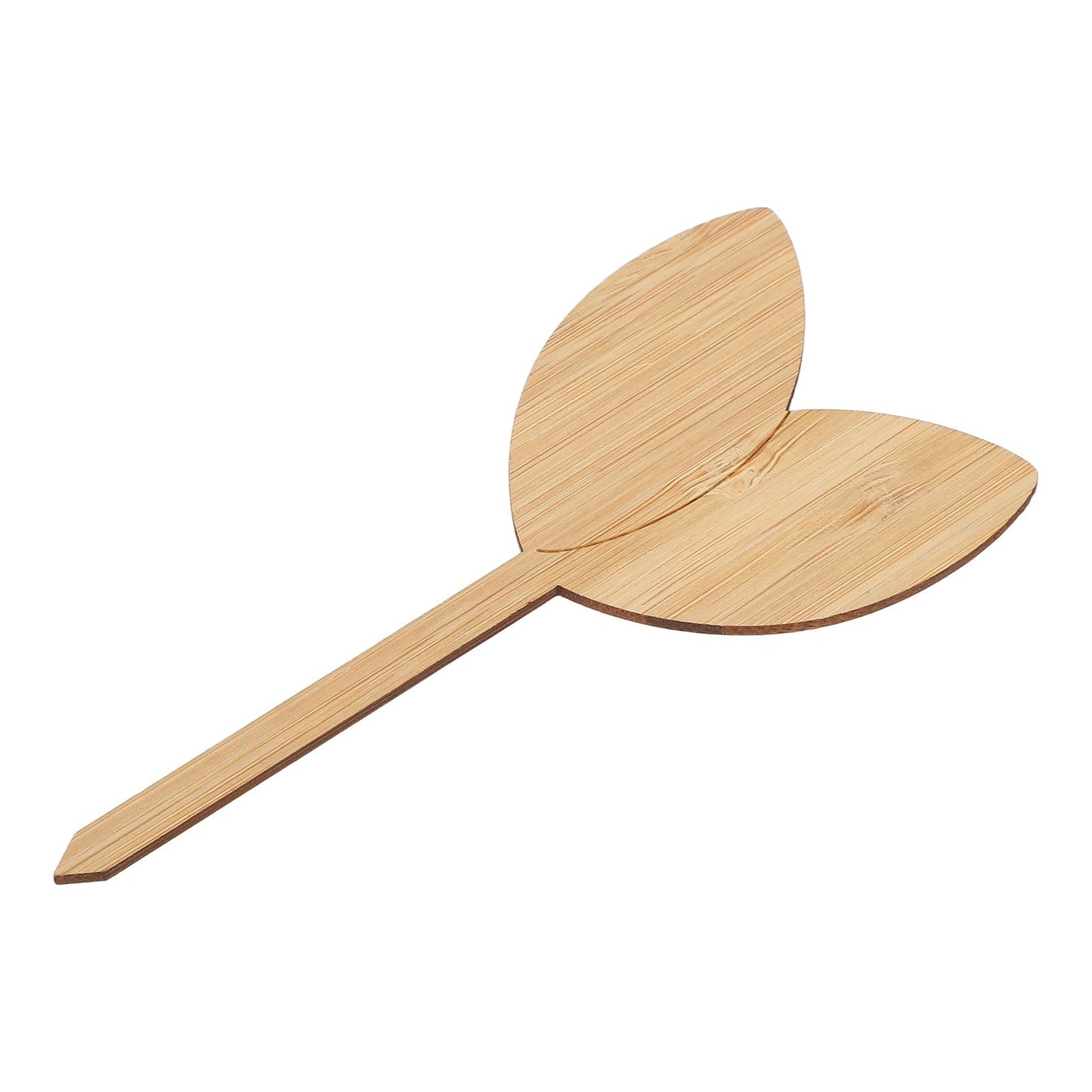 10pcs Plant Labels Bamboo Material Easy Writing 1/8 in Thickness Decorative Garden Markers for GardenerLeaf V1294-YM0523-3117220027111
