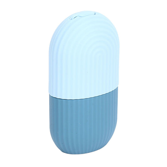 Face Icer Pain Relief Nonslip Grip Durable Silicone Easy Operation Ice Face Mold for Face Massage Skin Care V1294-YM0523-3117220059412