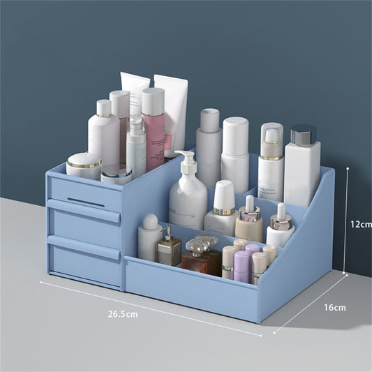 Makeup Storage Case Plastic Cosmetic Drawer Storage Box Multifunctional Storage Drawers for Bathroom Counter V1294-YM0523-3117220068512