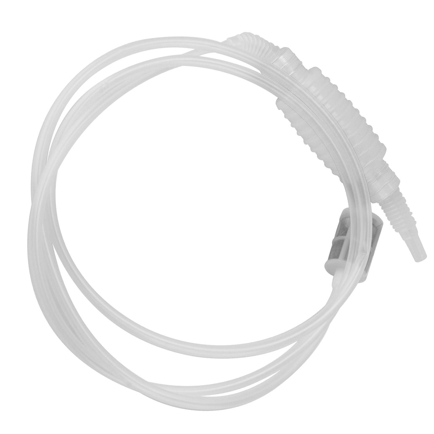 Homebrew Siphon Hose Manual Soft Plastic Syphon Tube Wine Beer Making Brewing Equipment ToolWhite V1294-YM0523-3118210307412