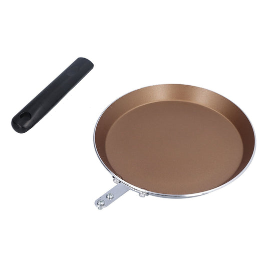6in Frying Pan Flat Bottomed Pancake Pan Medical Stone Nonstick Frying Pan for Kitchen Induction Cooker V1294-YM0523-3118210308412