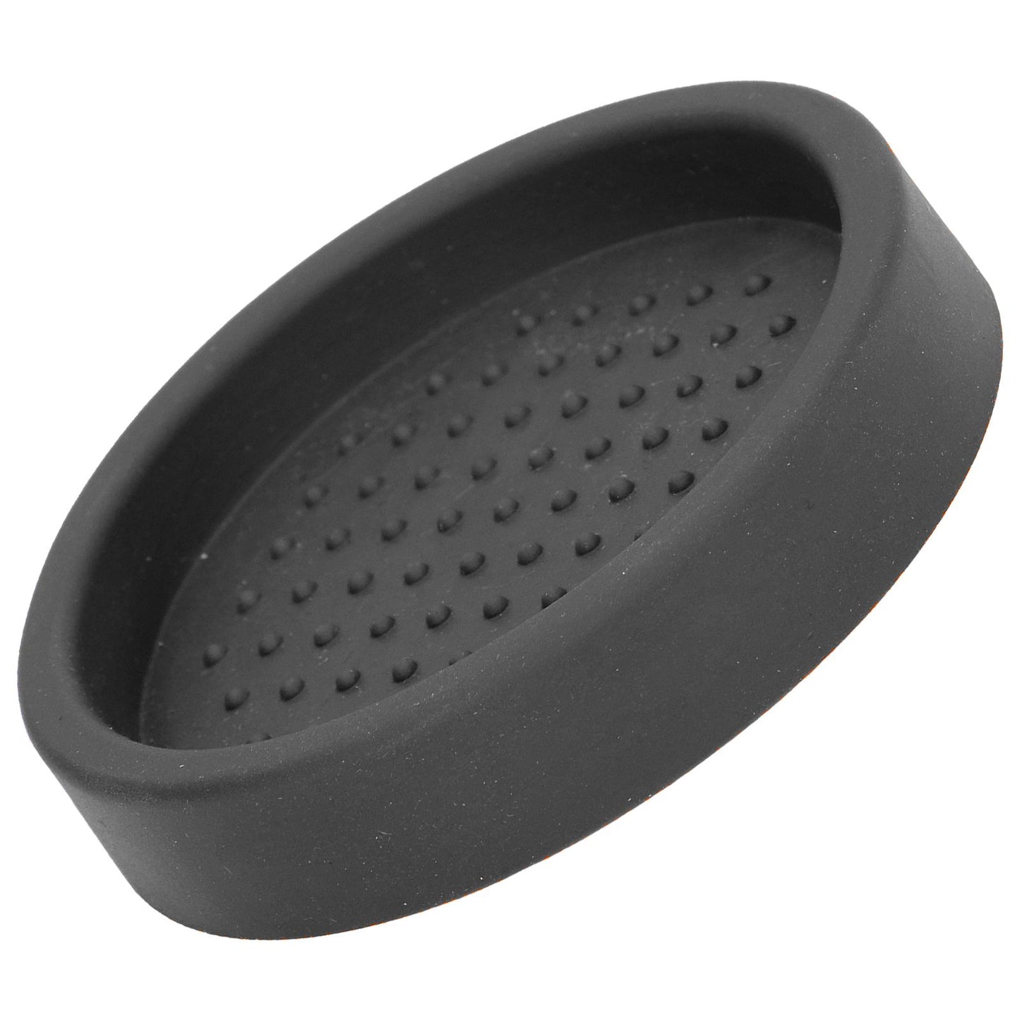 Round Silicone Coffee Tamper Mat Soft Heat Resistant Portable Coffee Tamper Pad for HomeBlack V1294-YM0523-3118220008811