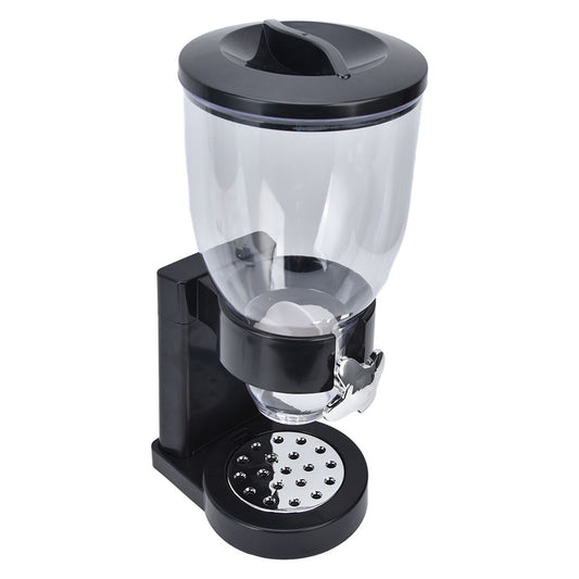 Grain Dispenser 17.5oz Transparent Safe Rice Storage Container with Rubber Base for Grain Rice V1294-YM0523-3118220021811